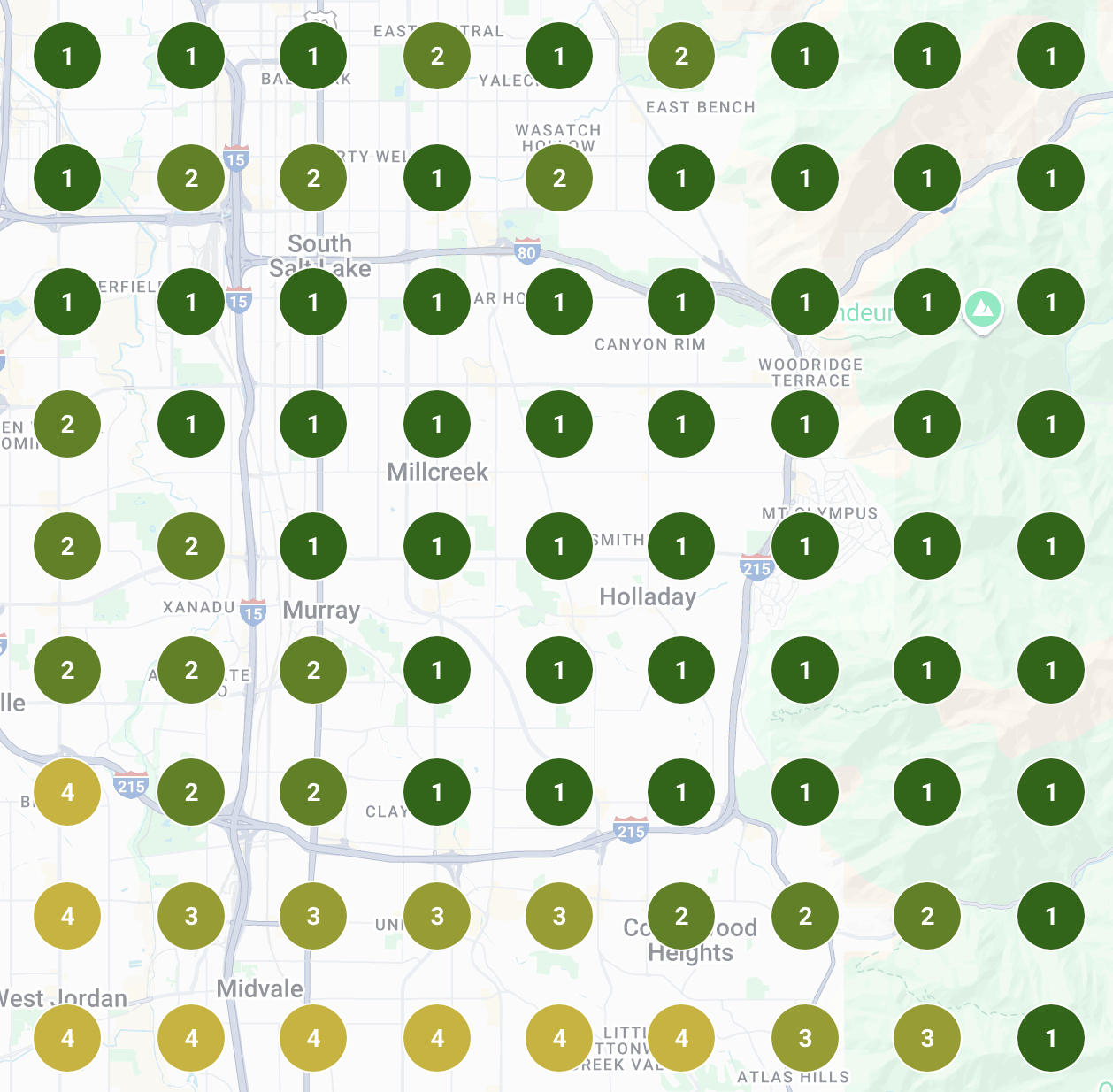 After SAVOS - all green #1 rankings